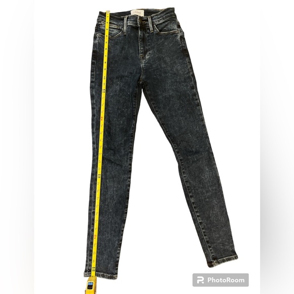 Frame denim black skinny jeans - Picture 2 of 4